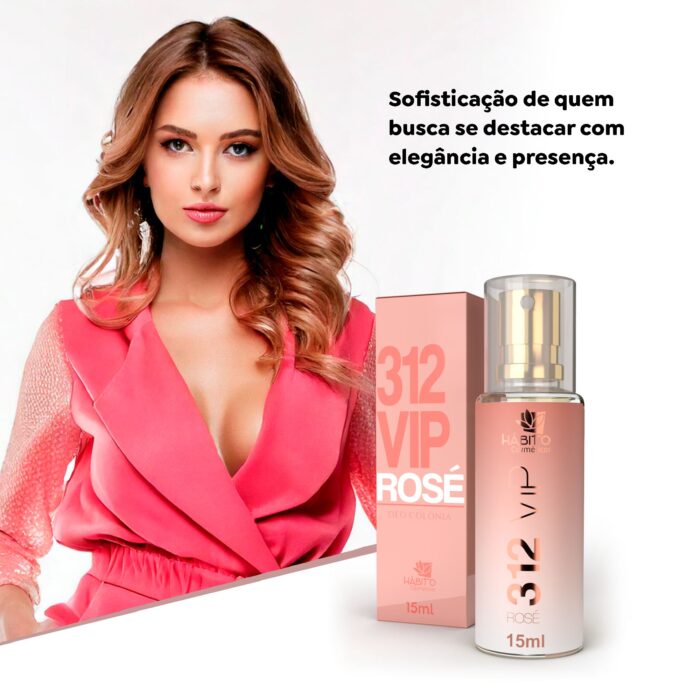 Colônia 312 Vip Rosé – Hábito Cosméticos