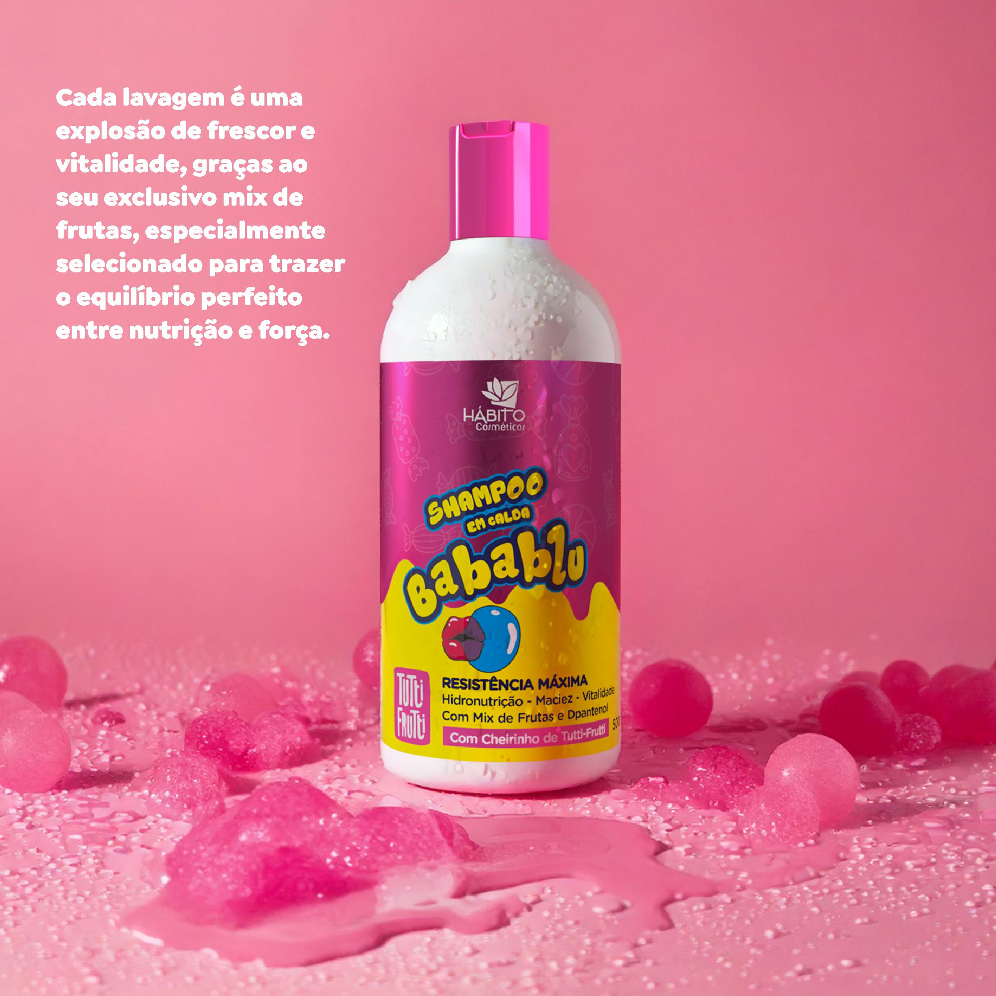 Shampoo Babablu Tutti-Frutti - Imagem 2
