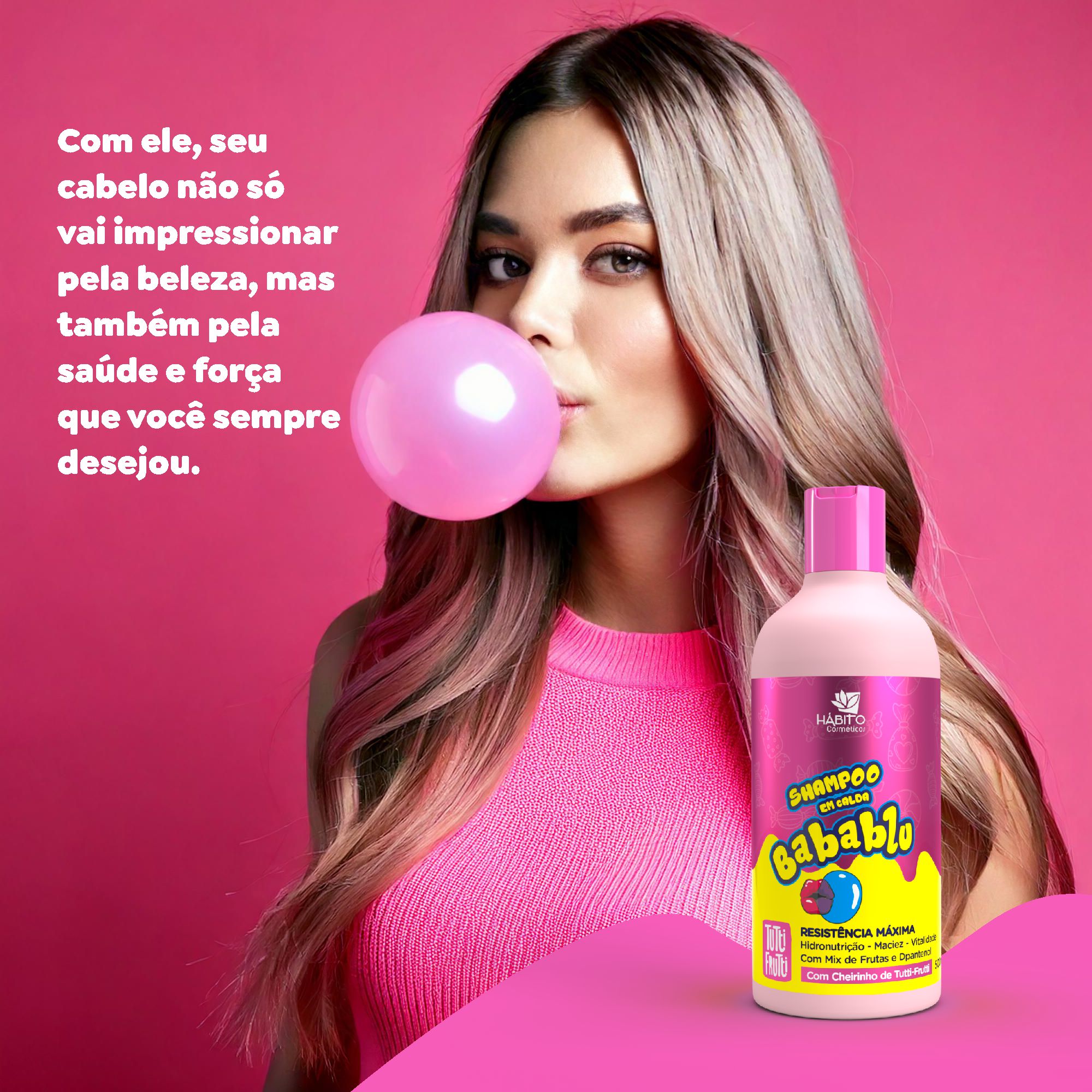 Shampoo Babablu Tutti-Frutti - Imagem 3