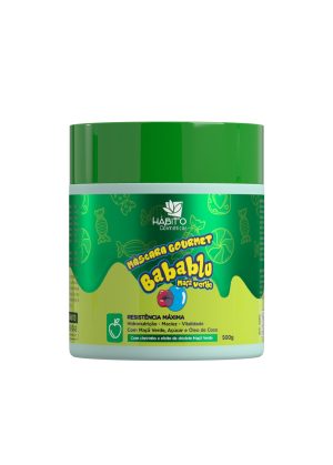 Máscara Babablu Maçã Verde